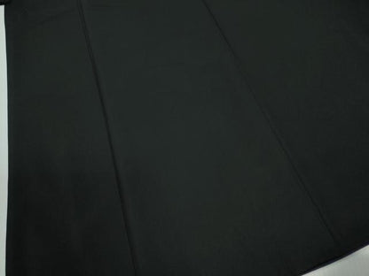 平和屋着物●男性　黒紋付　正絹　逸品　CABC6985yc