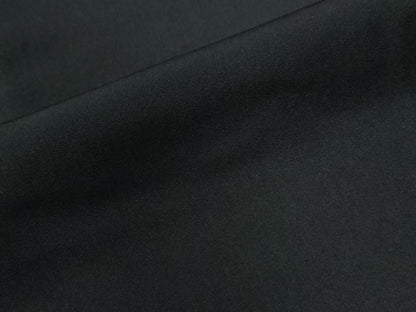 平和屋着物●男性　黒紋付　正絹　逸品　CABC6985yc