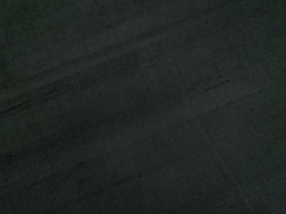 平和屋着物●男性　黒紋付　紬地　正絹　逸品　CABC6986yc