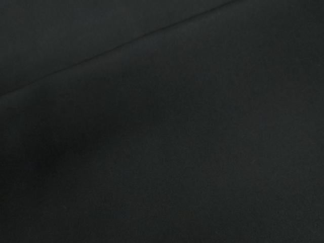 平和屋着物●男性　黒紋付　正絹　逸品　CABC6987yc