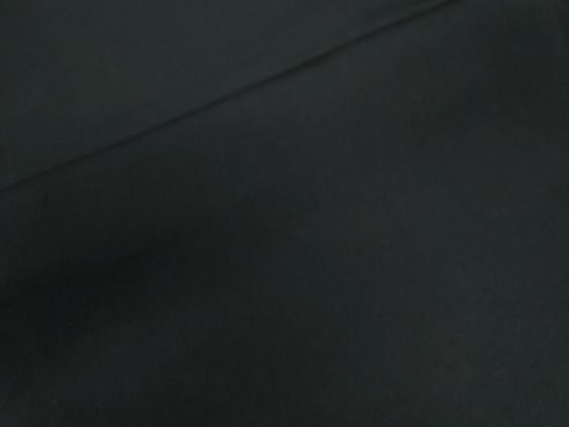 平和屋着物●男性　黒紋付　正絹　逸品　CABC6990yc