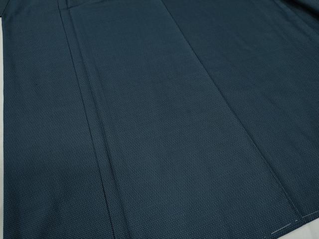 平和屋着物●男性　紬　アンサンブル　80亀甲　総詰め　正絹　逸品　未使用　CABC6995yc
