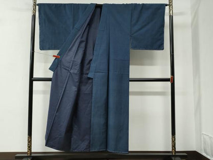 平和屋着物●男性　本場大島紬　アンサンブル　100亀甲　総詰め　正絹　逸品　未使用　CABC6999yc