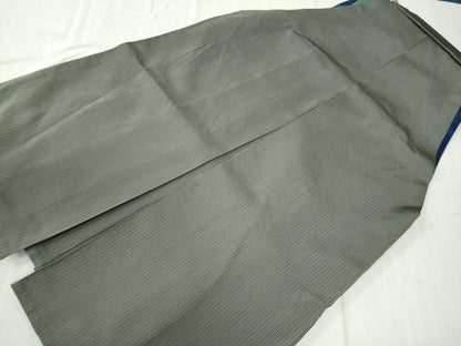 平和屋着物●男性　馬乗り袴　間道　正絹　逸品　CABC7006yc