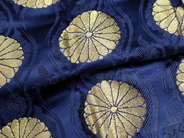 平和屋着物●男性　馬乗り袴　舞台衣装　菊　金糸　CABC7007yc