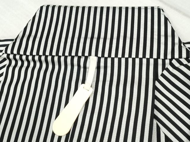 平和屋着物●男性　馬乗り袴　縞　正絹　逸品　CABC7008yc