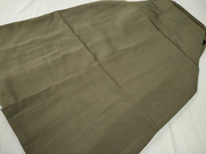 平和屋着物●男性　馬乗り袴　間道　正絹　逸品　CABC7010yc