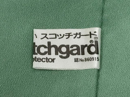 平和屋着物●上質な色無地　梅地紋　若竹色　正絹　逸品　未使用　CABC7017yc