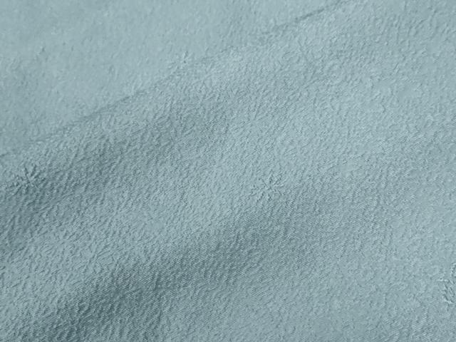 平和屋着物●上質な色無地　松花地紋　秘色色　正絹　逸品　未使用　CABC7034yc