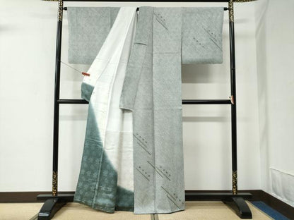 平和屋着物●訪問着　総絞り　刺繍　吉祥文　金糸　正絹　逸品　CABC7050yc