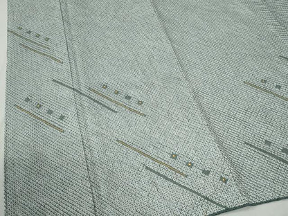 平和屋着物●訪問着　総絞り　刺繍　吉祥文　金糸　正絹　逸品　CABC7050yc