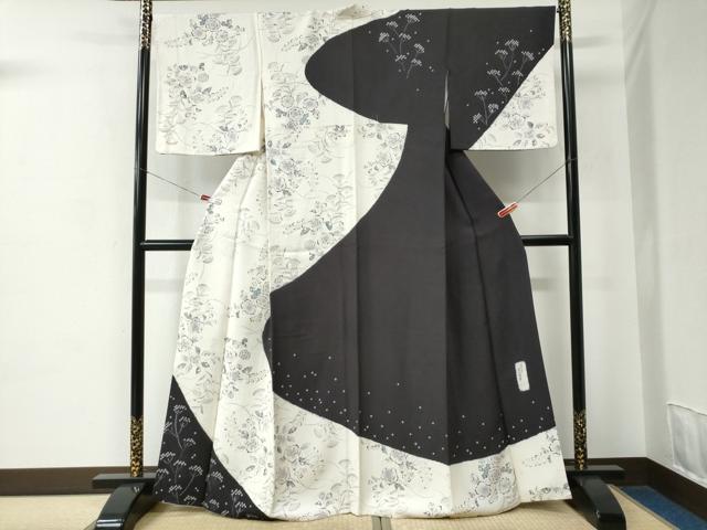 平和屋着物●伝統工芸士　葉山政孝　訪問着　辻が花　正絹　逸品　CABC7063yc