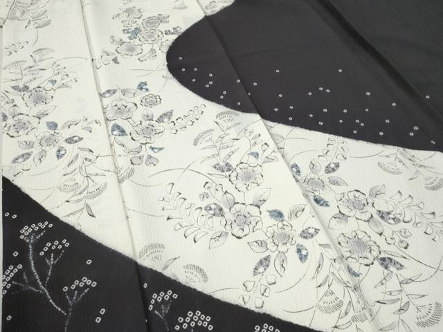 平和屋着物●伝統工芸士　葉山政孝　訪問着　辻が花　正絹　逸品　CABC7063yc