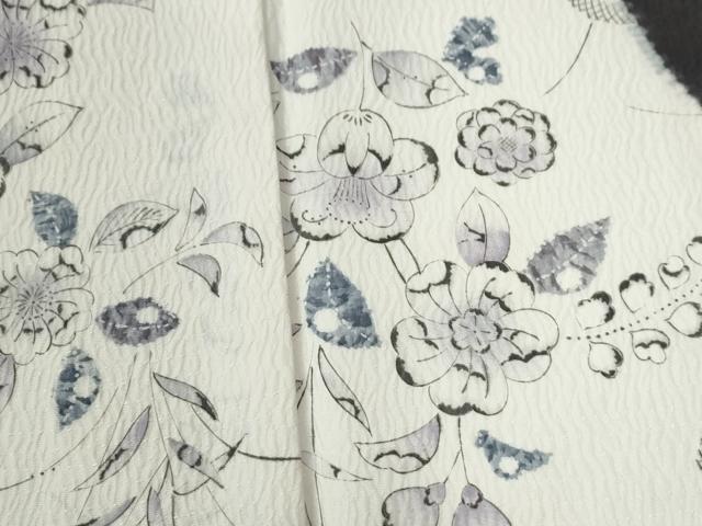 平和屋着物●伝統工芸士　葉山政孝　訪問着　辻が花　正絹　逸品　CABC7063yc