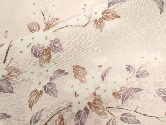 平和屋着物●訪問着　籬枝花文　暈し染め　正絹　逸品　CABC7085yc