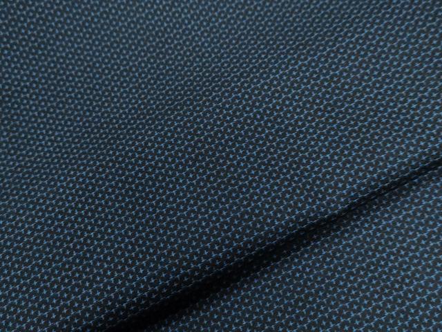 平和屋着物●男性　紬　アンサンブル　100亀甲　総詰め　正絹　逸品　未使用　CABC7095yc