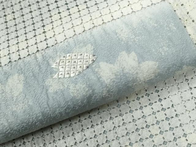平和屋着物●中国三大刺繍　スワトウ刺繍　総刺繍　訪問着　市松舞桜文　暈し染め　金糸　さが美扱い　正絹　逸品　CABC7098yc
