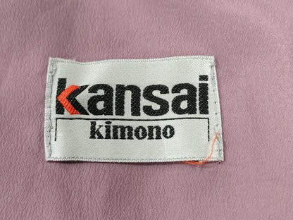平和屋着物●世界的ファッションデザイナー　山本寛斎　kansaiブランド　小紋　矢羽文　洗える着物　CABC7108yc