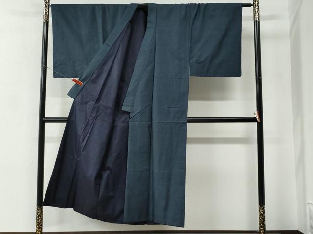 平和屋着物●男性　本場大島紬　アンサンブル　100亀甲　総詰め　正絹　逸品　CABC7122yc