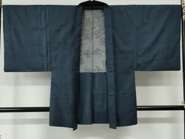平和屋着物●男性　本場大島紬　アンサンブル　100亀甲　総詰め　正絹　逸品　CABC7122yc