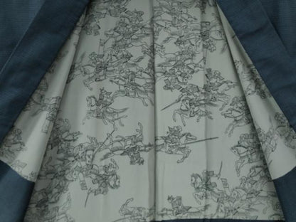 平和屋着物●男性　本場大島紬　アンサンブル　100亀甲　総詰め　正絹　逸品　CABC7122yc