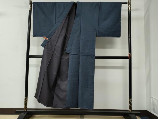 平和屋着物●男性　本場大島紬　アンサンブル・長襦袢セット　100亀甲　総詰め　正絹　逸品　未使用　CABC7126yc