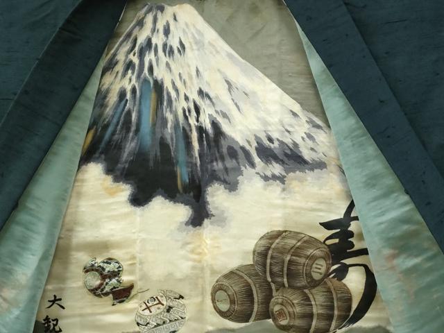 平和屋着物●男性　紬　アンサンブル・長襦袢セット　色無地　褐返色　正絹　逸品　CABC7127yc