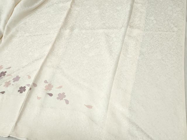 平和屋着物●豪華振袖　舞桜文　暈し染め　金彩　仮絵羽　逸品　未使用　CABC7140yc