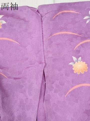 平和屋着物●豪華振袖　島田順子　草花文　ラメ糸　暈し染め　金彩　仮絵羽　逸品　未使用　CABC7143yc