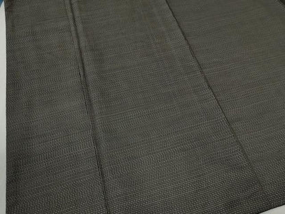 平和屋着物●男性　本場大島紬　アンサンブル・長襦袢セット　格子　正絹　逸品　CABC7156yc