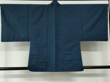 平和屋着物●男性　紬　アンサンブル　霞文　羽裏：龍・虎　正絹　逸品　未使用　CABC7163yc