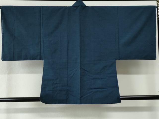 平和屋着物●男性　紬　アンサンブル　霞文　羽裏：龍・虎　正絹　逸品　未使用　CABC7163yc
