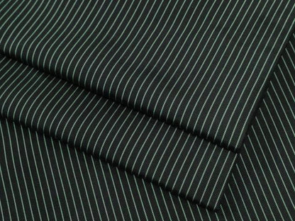 平和屋着物●男性　紬　縞　黒地　ますいわ屋扱い　正絹　逸品　CABC7179yc