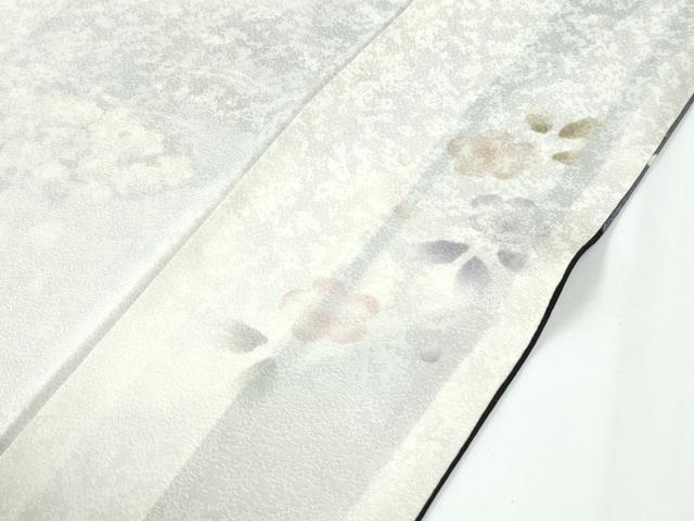 平和屋着物●訪問着　駒刺繍　霞松竹梅花文　暈し染め　金彩　正絹　逸品　CABC7186yc