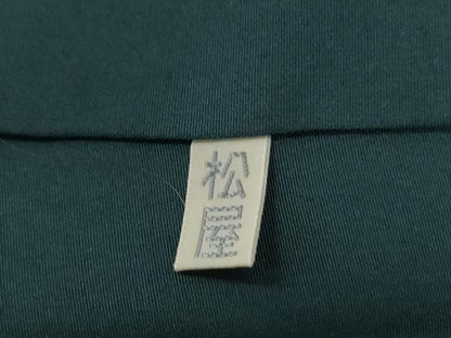 平和屋着物●本場結城紬　重要無形文化財　縞　証紙付き　正絹　逸品　未使用　CABC7191yc