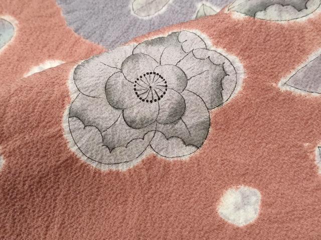 平和屋着物●訪問着　辻が花　絞り　正絹　逸品　CABC7194yc