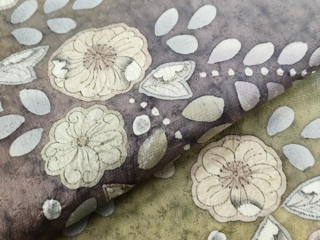 平和屋着物○訪問着 辻が花 絞り 暈し染め 正絹 逸品 CABC7195yc