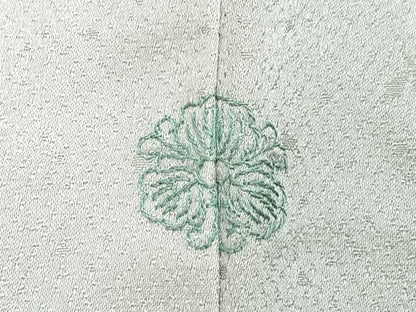 平和屋着物■訪問着 刺繍 草花文 暈し染め 正絹 逸品 CABC7205xe