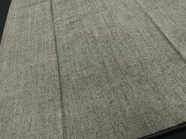 平和屋着物■男性　紬　紅消鼠色　正絹　逸品　CABC7213xe