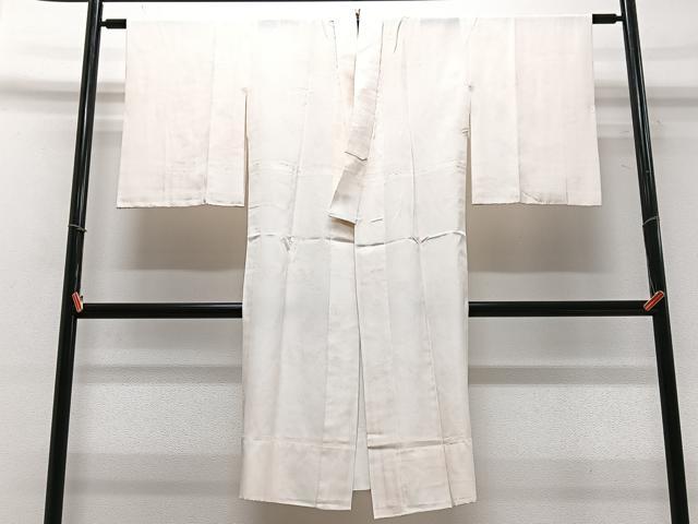 平和屋着物■長襦袢　無双仕立て　草花文　正絹　逸品　CABC7281xe