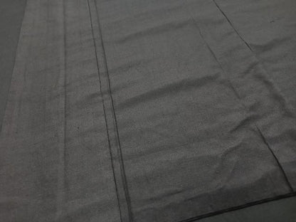 平和屋着物■男性　紬　褐色　正絹　逸品　CABC7315xe
