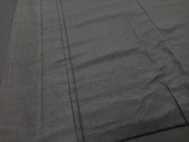 平和屋着物■男性　紬　褐色　正絹　逸品　CABC7315xe