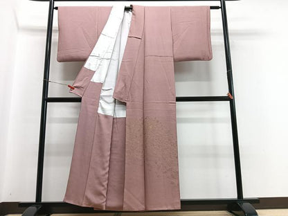 平和屋着物■色留訪問着 宝尽くし 銀糸 正絹 逸品 CABC7336xe