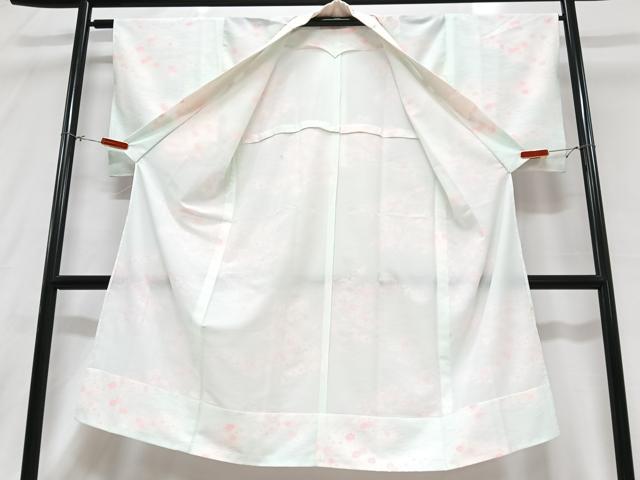 平和屋着物■長襦袢　無双仕立て　舞花文　暈し染め　洗える着物　CABC7347xe