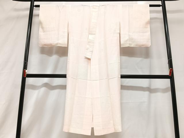 平和屋着物■長襦袢　無双仕立て　草花文　正絹　逸品　CABC7362xe