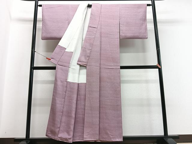 平和屋着物■上質な小紋 霞文 暈し染め 正絹 逸品 CABC7397xe