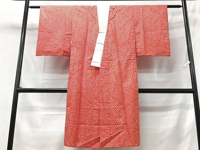 平和屋着物■長襦袢　無双仕立て　花尽くし　洗える着物　CABC7470xe