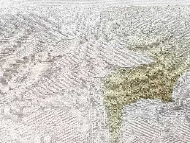 平和屋着物■訪問着 地紋起こし 風景文 暈し染め 正絹 逸品 CABC7476xe