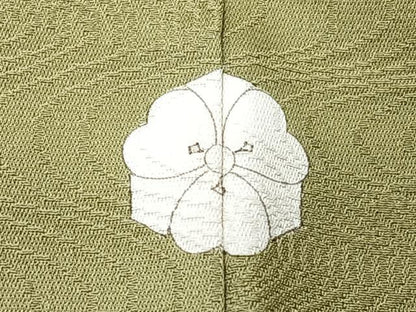 平和屋着物■上質な色無地 流水地紋 梅幸茶色 正絹 逸品 CABC7482xe