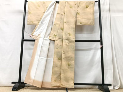 平和屋着物■上質な小紋 舞楓文 正絹 逸品 CABC7496xe